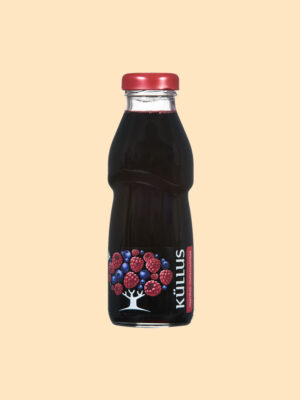 Raspberry-bilberry juice drink concentrate